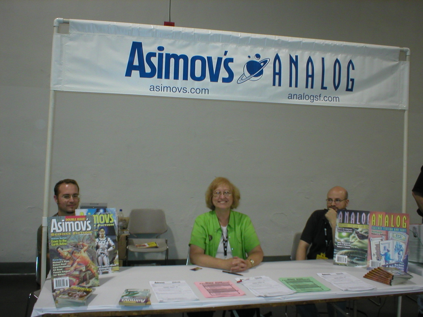 Signing at Asimovs